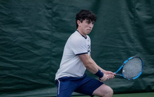 Pablo Herrera playing tennis