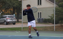 Pablo Herrera playing tennis