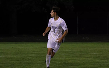 Robin Lemke Bergseth playing soccer