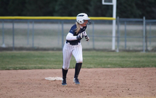 Taylor Zawacki on second base