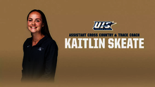 Welcome Kaitlin Skeate. Assistant Cross Country & Track Coach