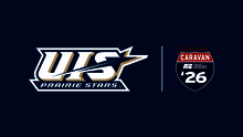 UIS Athletics primary logo, Cardinals Caravan 2025 logo