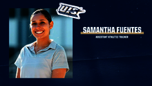 Samantha Fuentes assistant athletic trainer