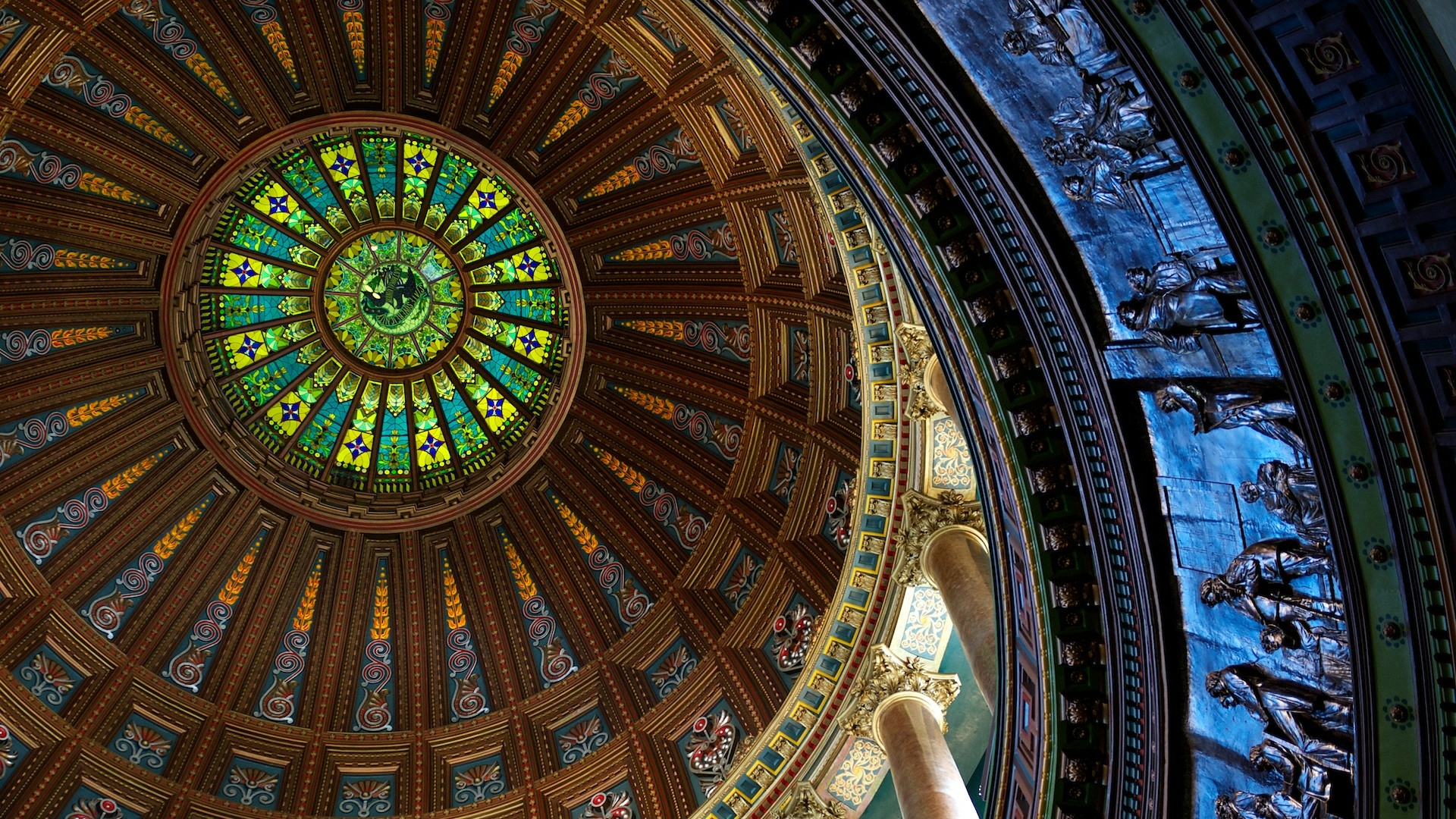 Illinois Capitol, interior