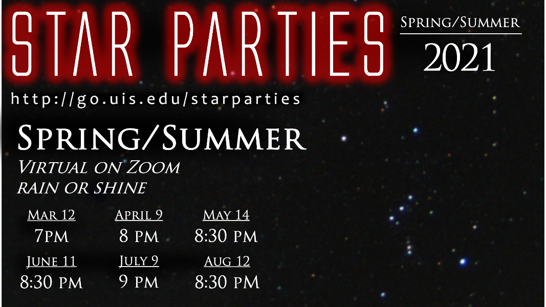 Summer star party poster