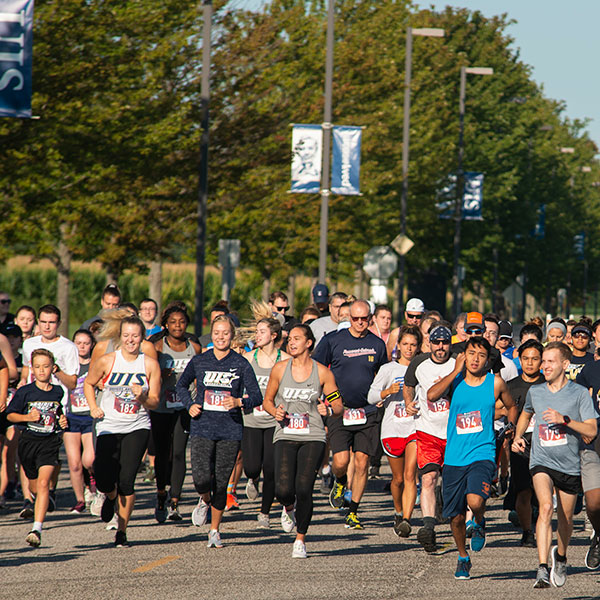 Participants in the annual Prairie Star 5k