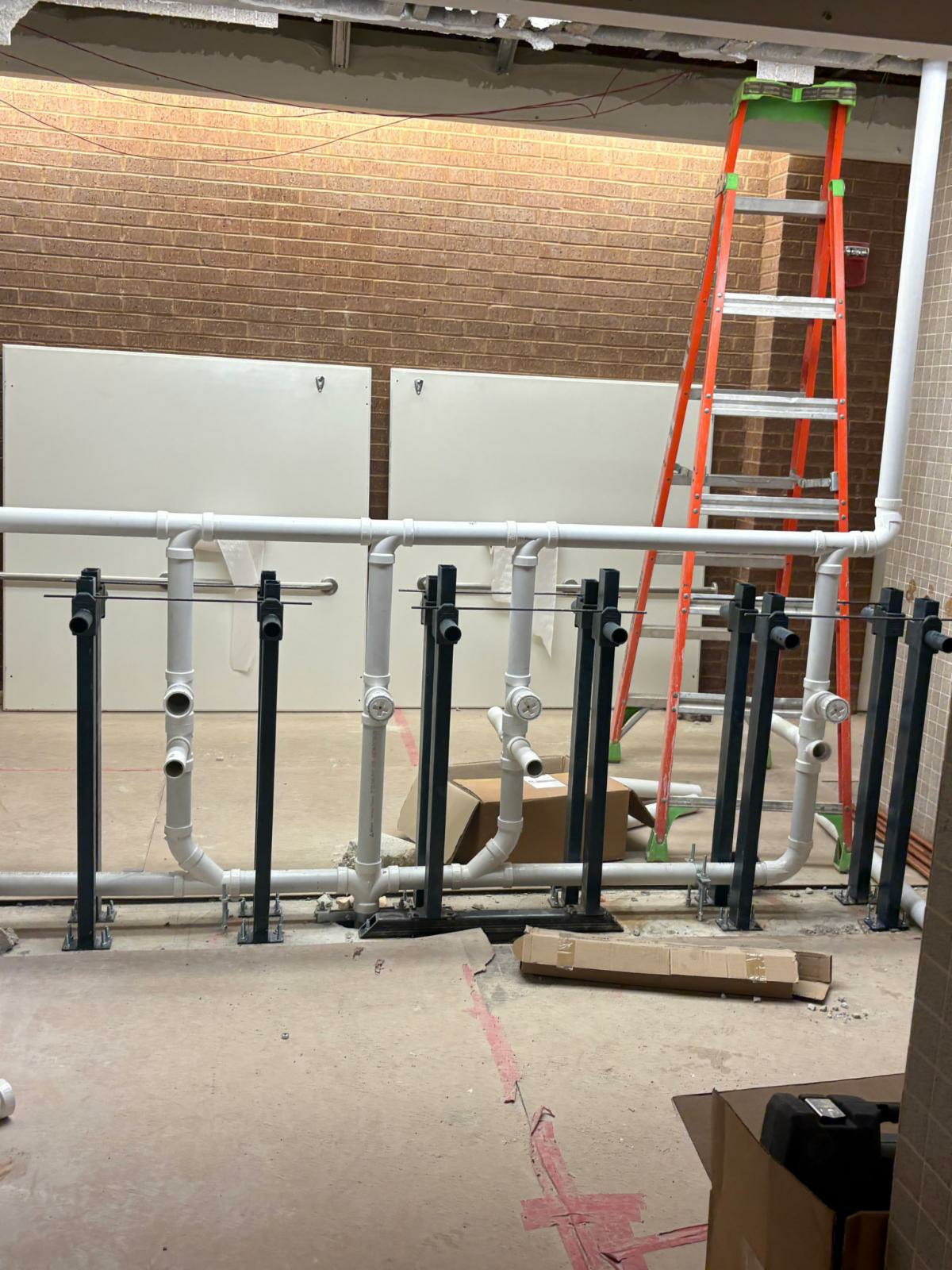 Bathroom plumbing renovations in PAC