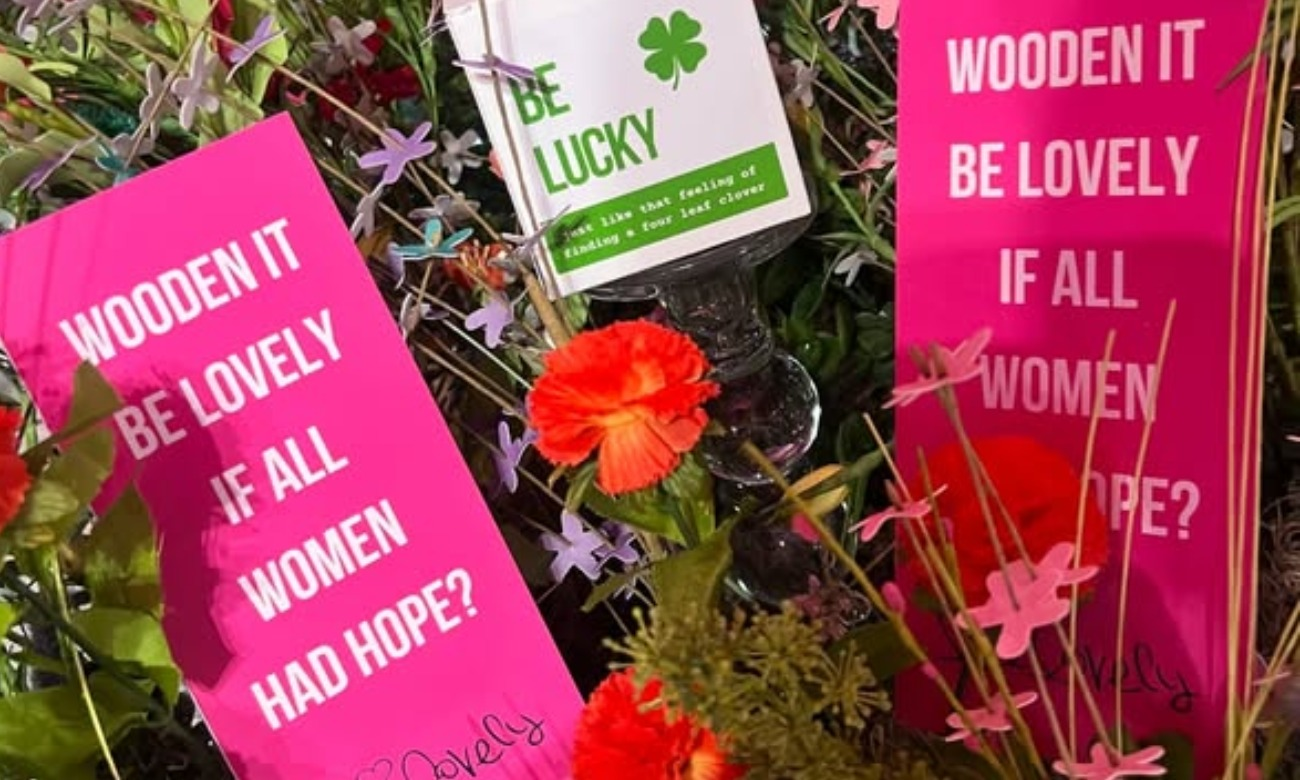 Brushes of Hope: Wooden It Be Lovely Volunteer Project