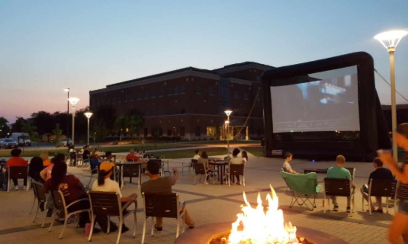 Movie Night on the Quad