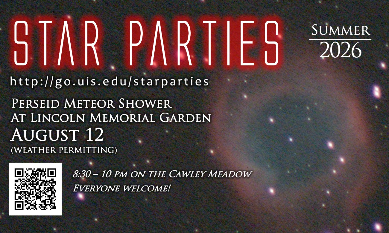 Perseid Meteor Shower At Lincoln Memorial Garden