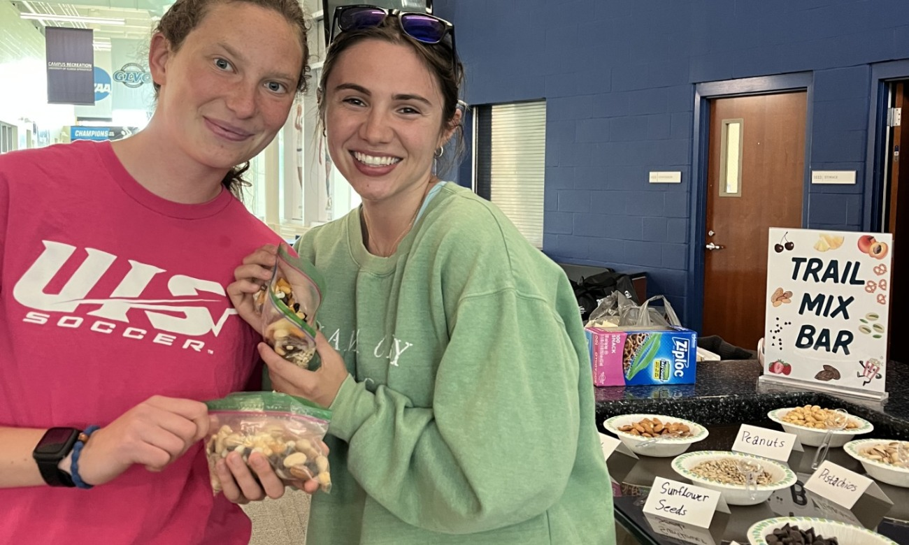 Crafts & Trail Mix Bar