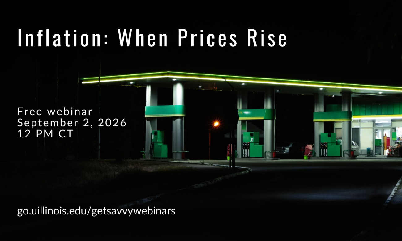 Inflation: When Prices Rise - Free Webinar