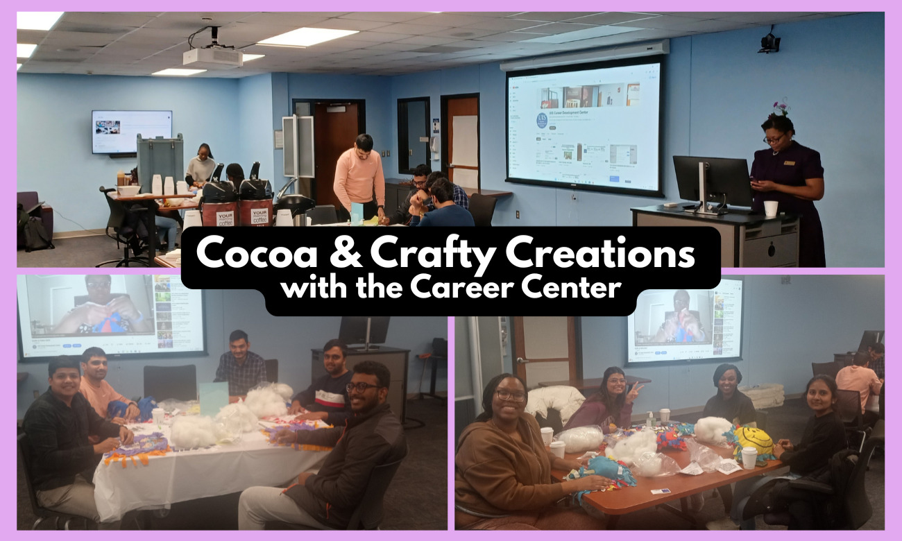 Cocoa & Crafty Creations with the Career Center