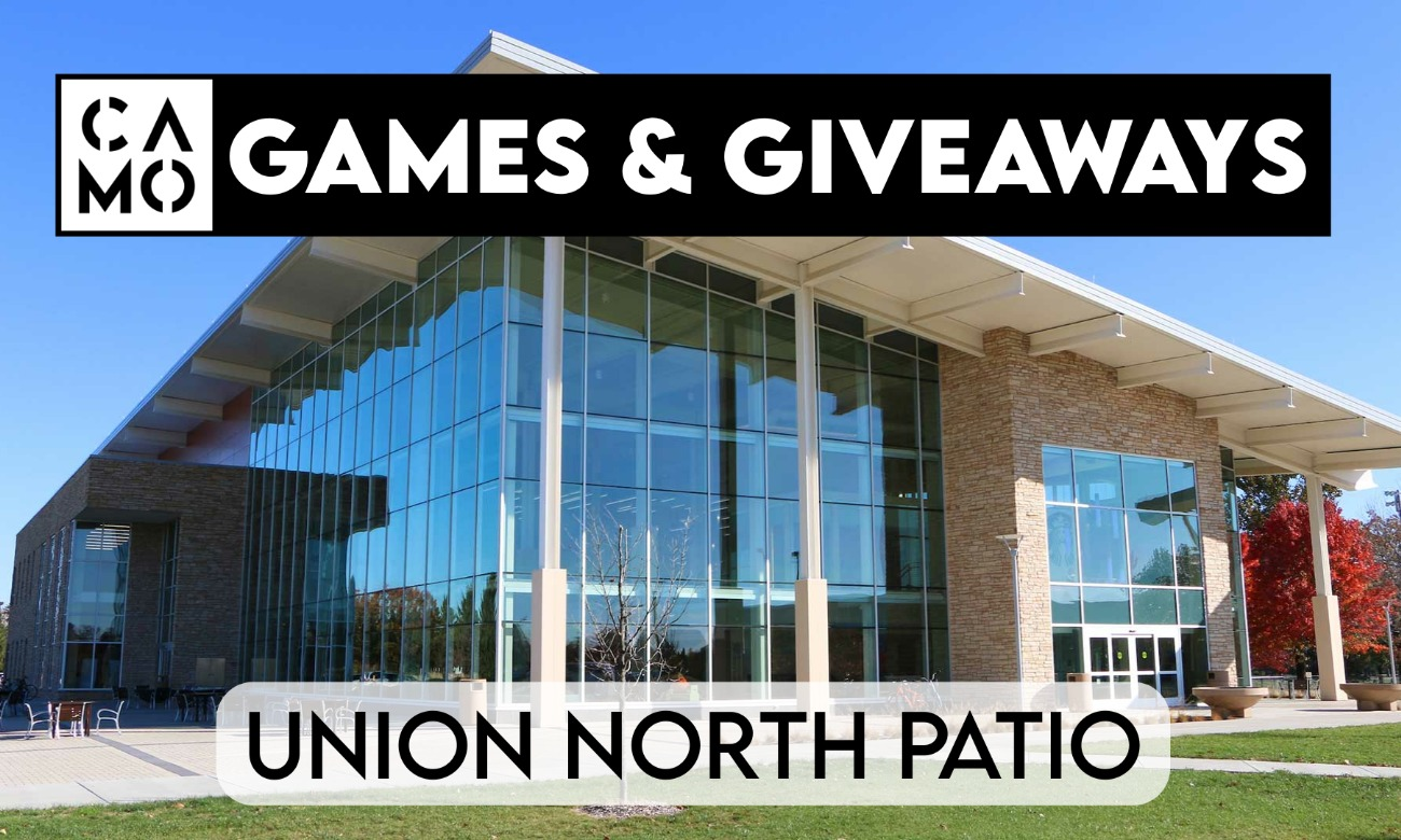 CAMO Welcome Table & Giveaways