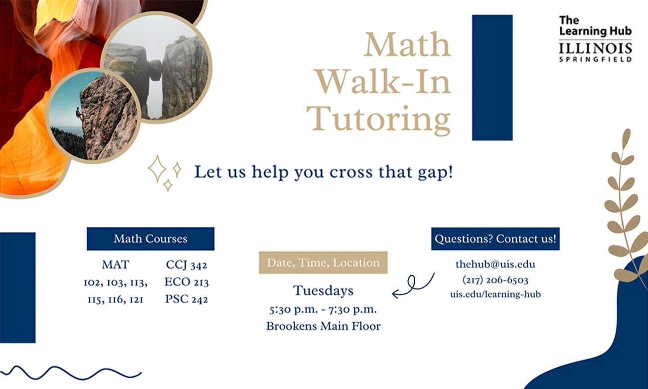 Math Walk-In Tutoring