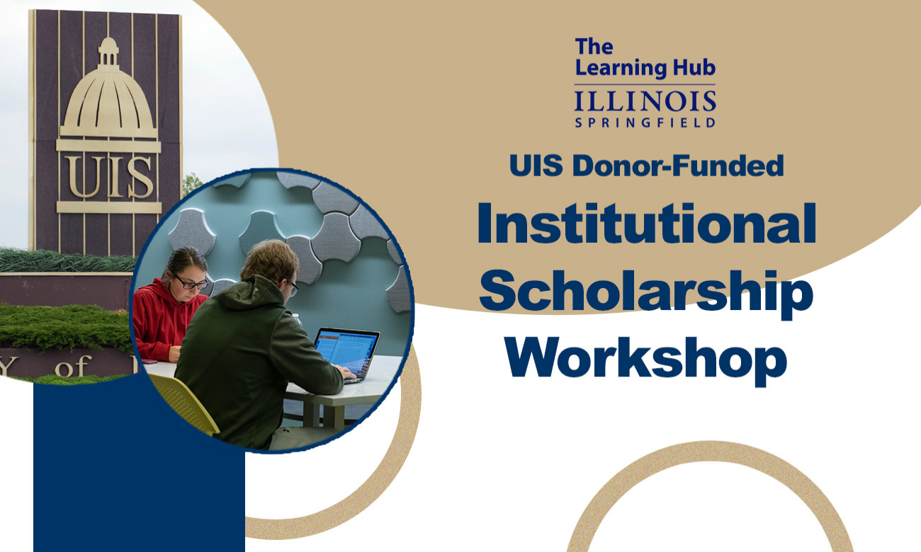 UIS Donor-Funded Institutional Scholarship Workshop