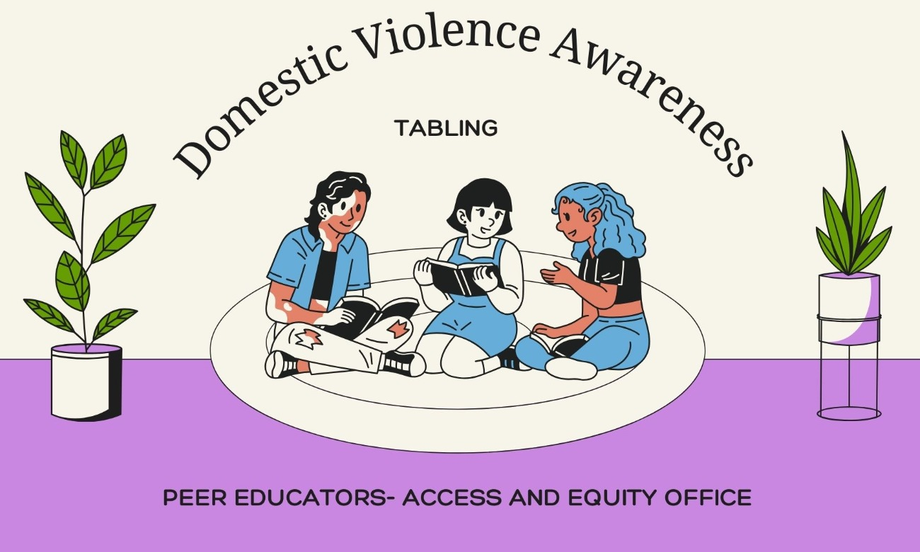 Domestic Violence Awareness Month Tabling