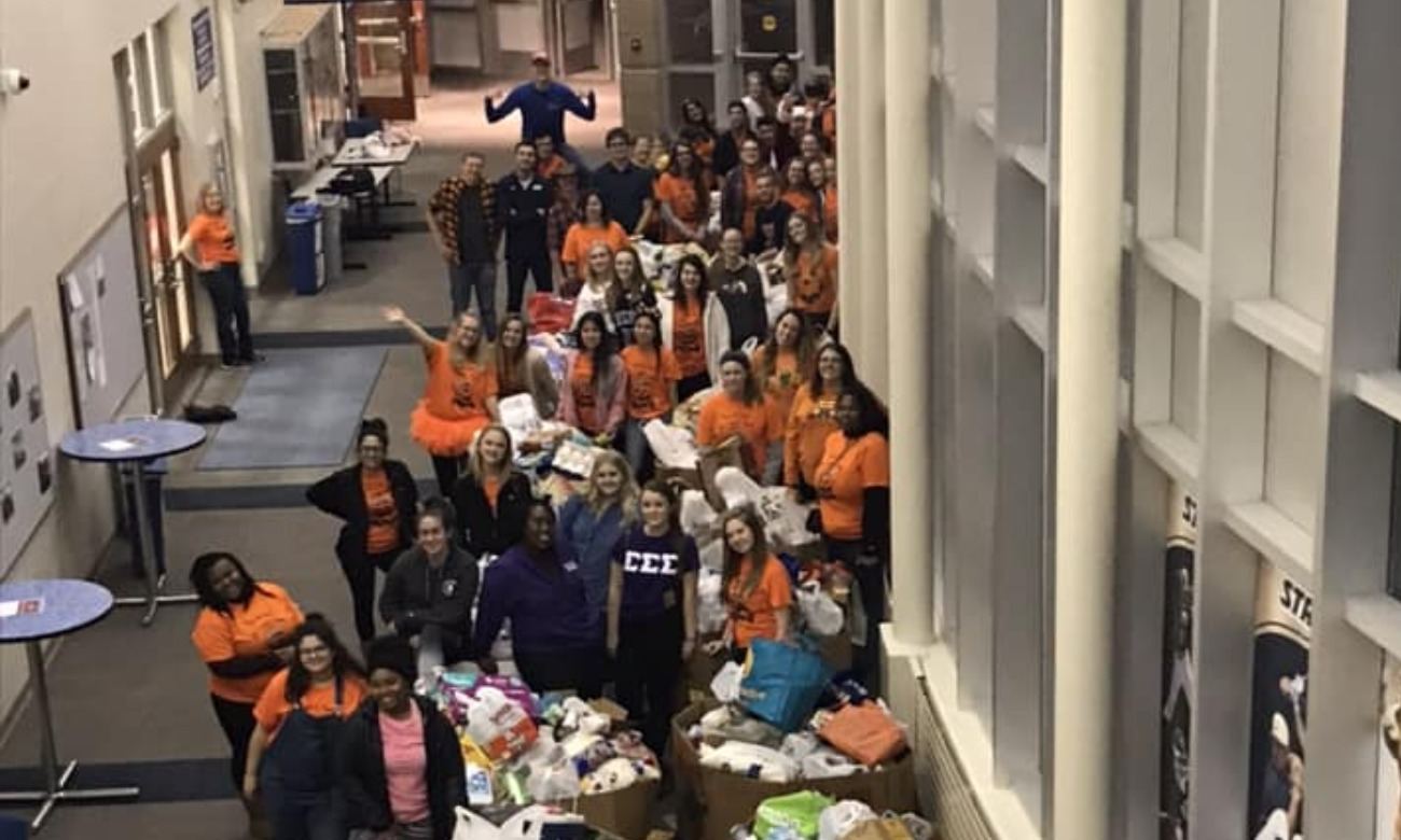 Trick or Treat For Canned Goods Collection Party