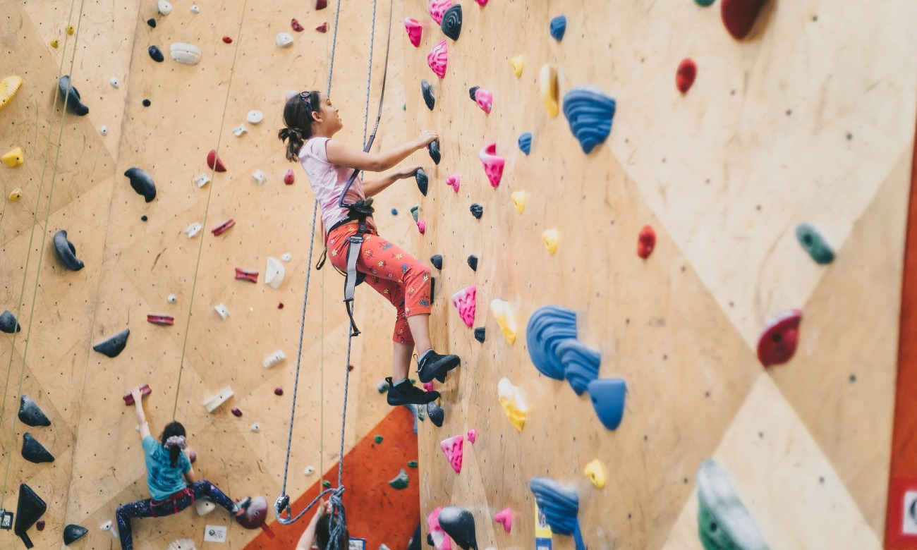 Indoor Rock Climbing at Upper Limits
