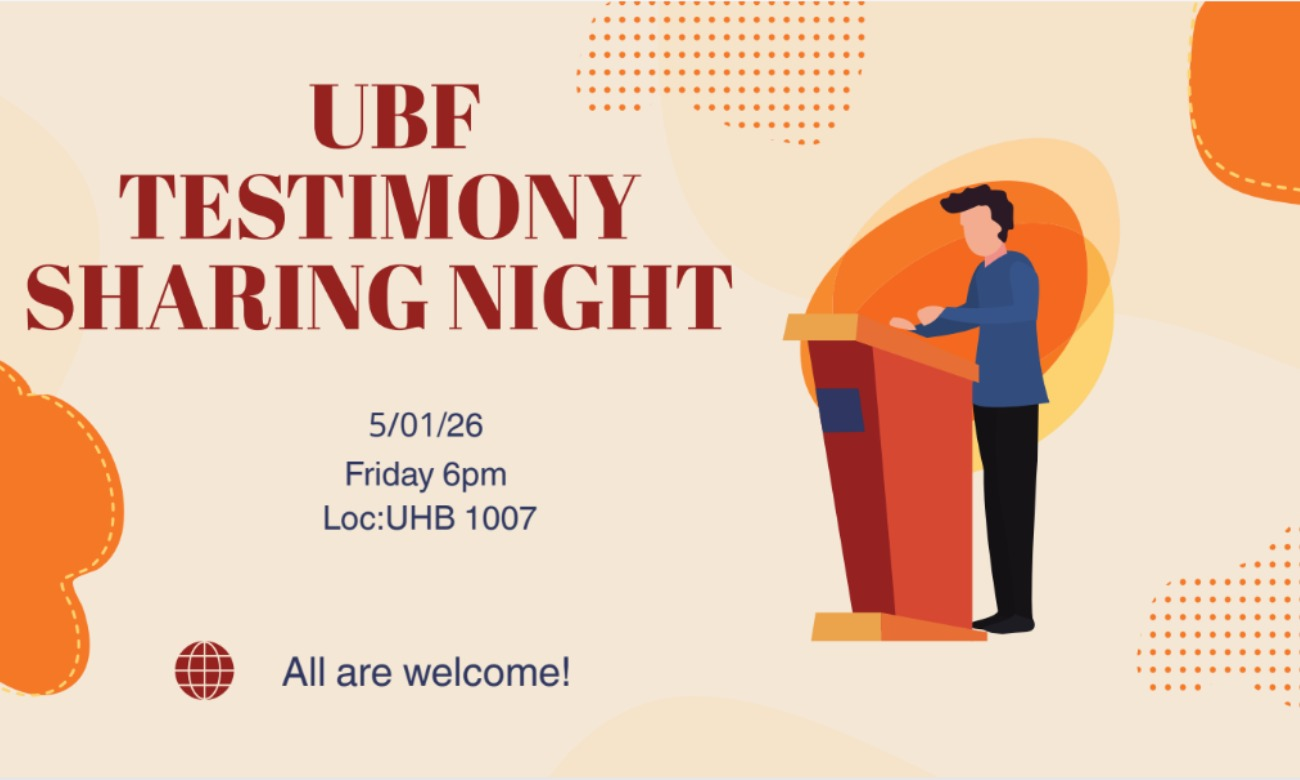 UBF Testimony Sharing Night