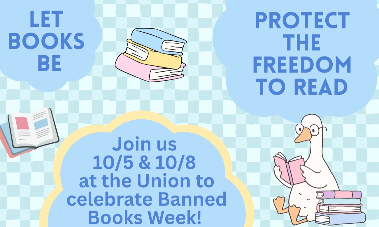 Banned Books Week Tabling