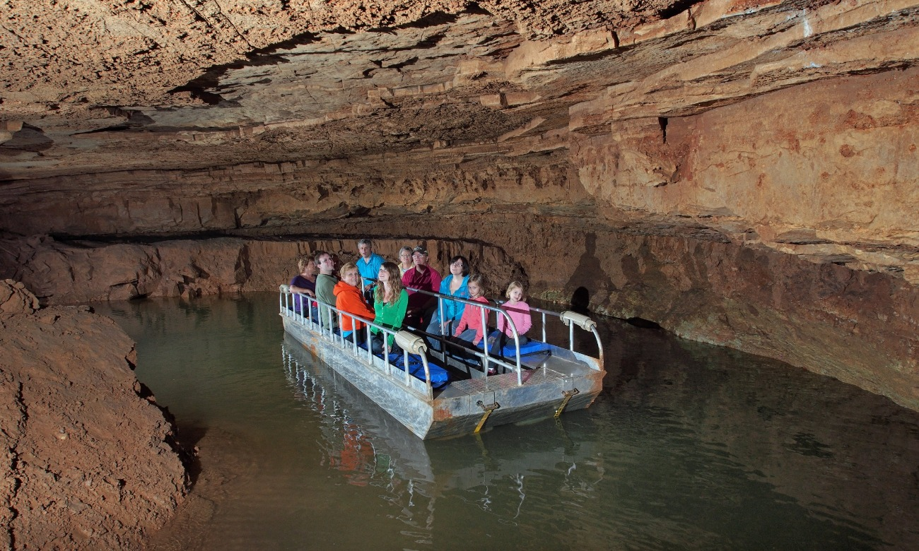 Cave Tour and Camping at Indiana Caverns