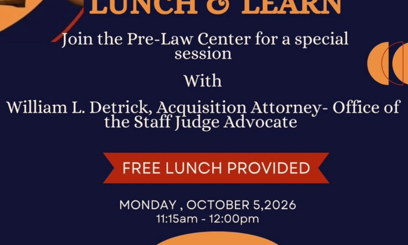 LUNCH AND LEARN WITH WILLIAM L. DETRICK