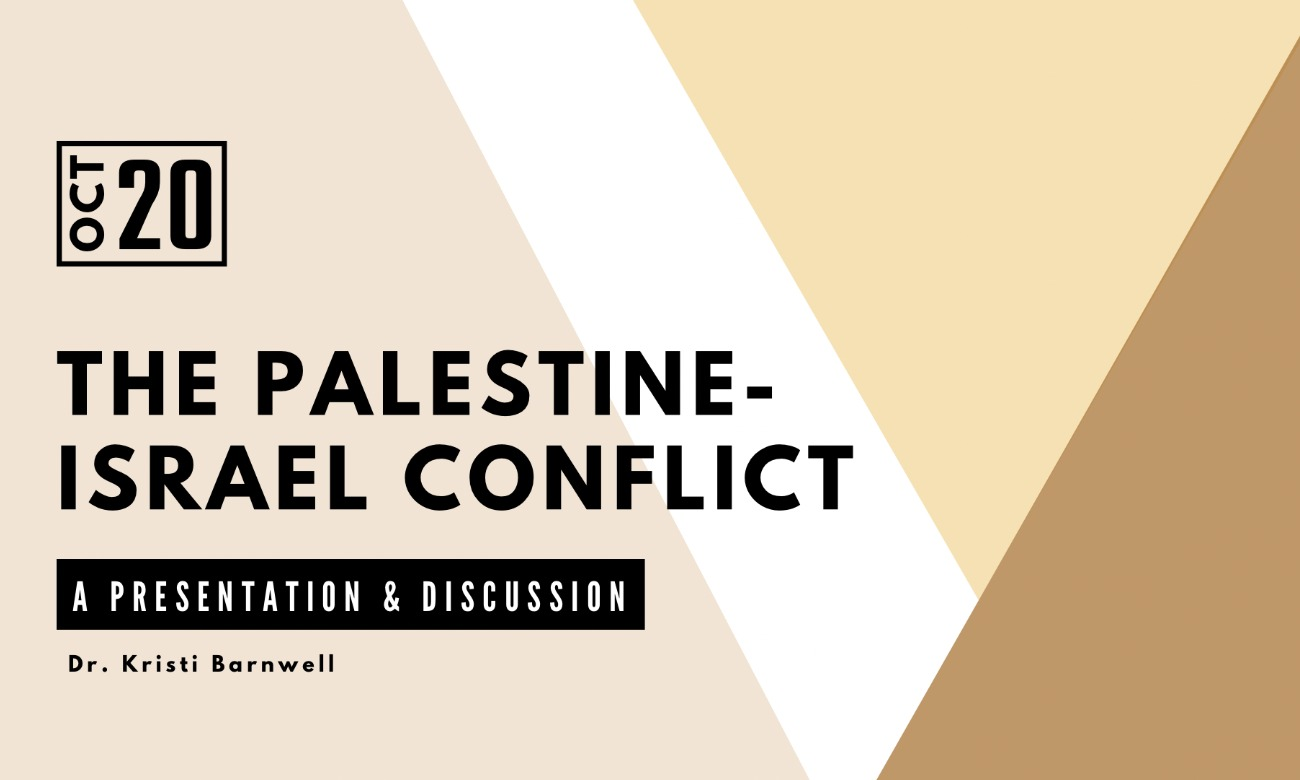 The Palestine-Israel conflict