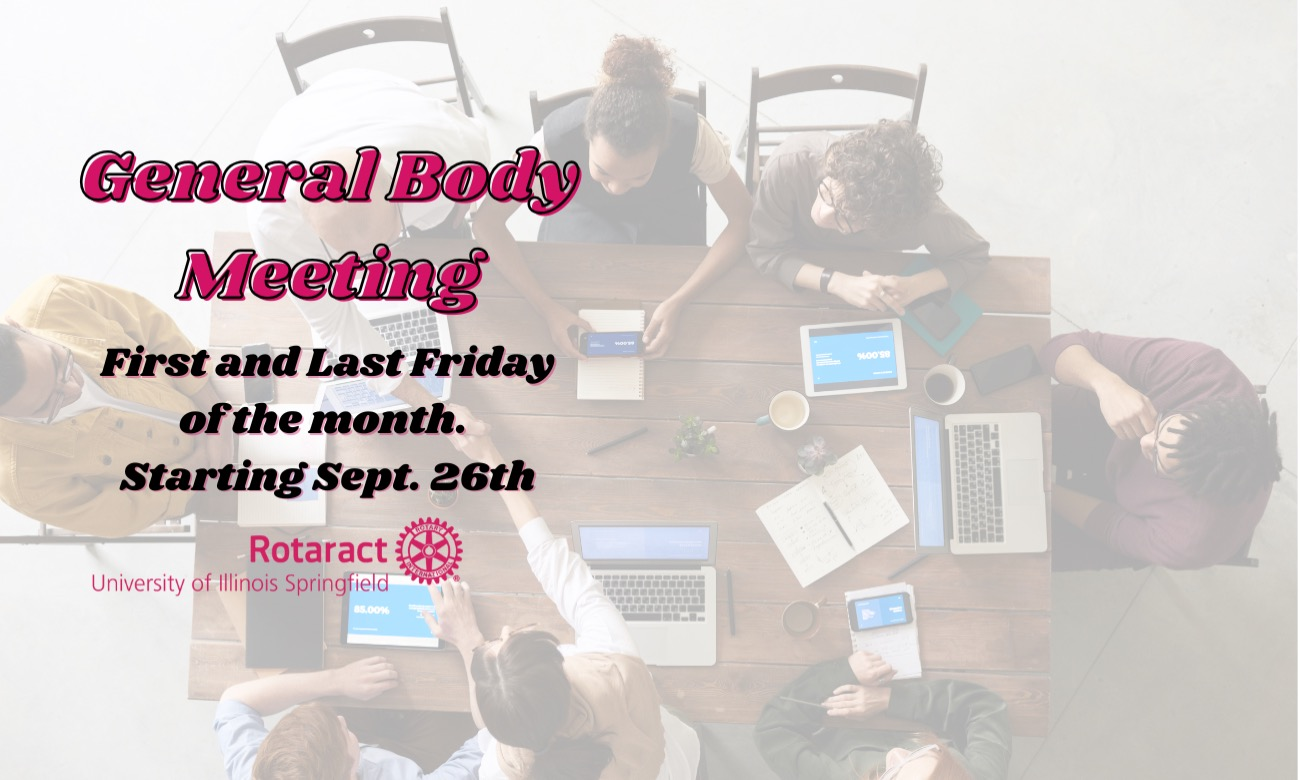 Rotaract Club General Body Meeting