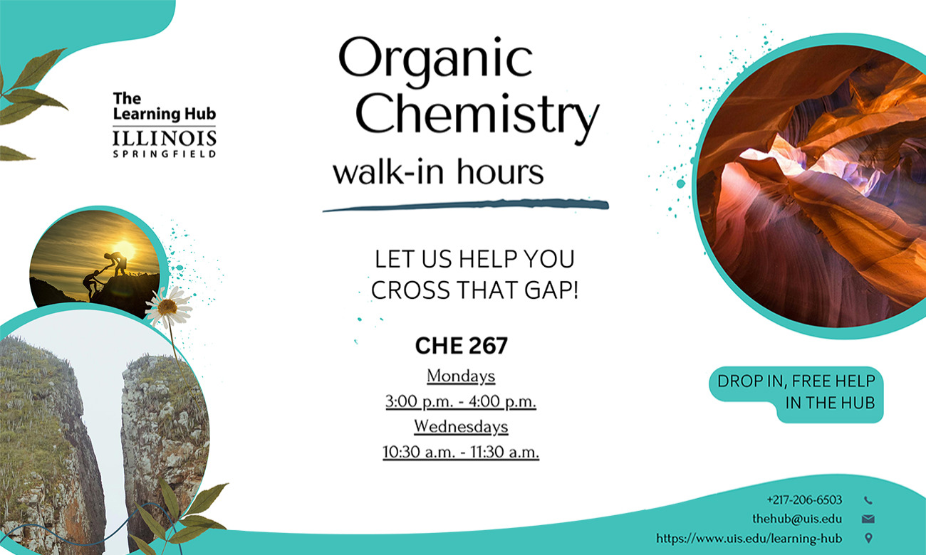 Organic Chemistry Walk-In Tutoring