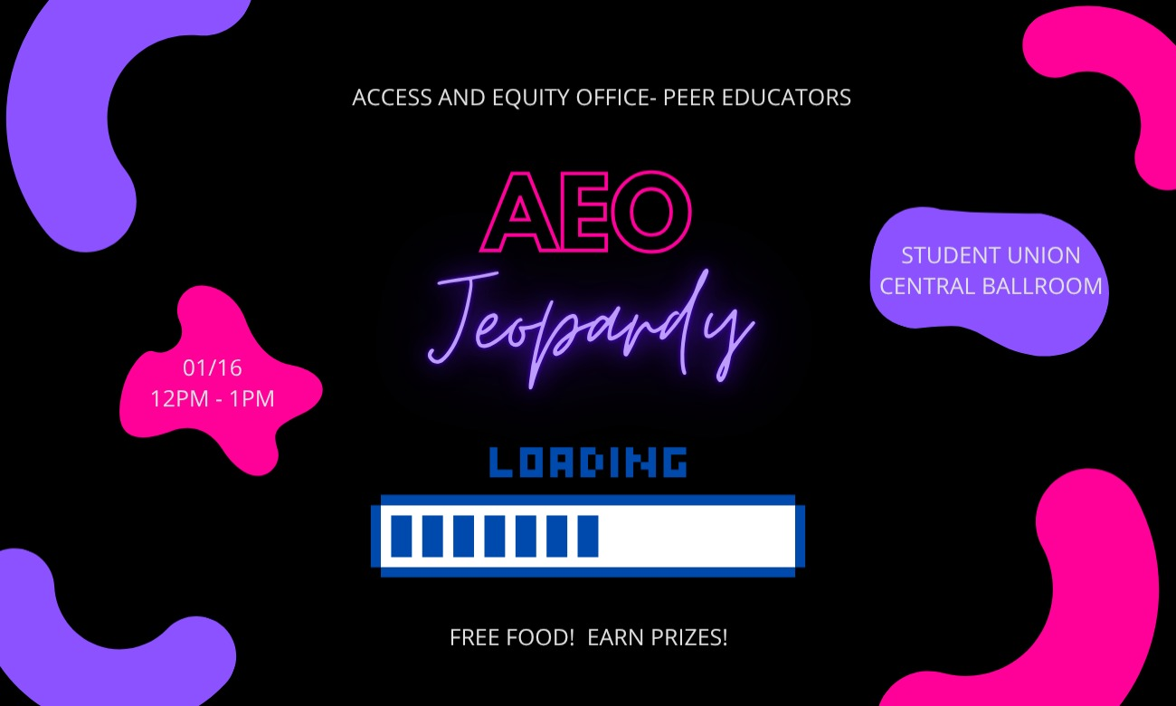 AEO Jeopardy with the Peer Educators!