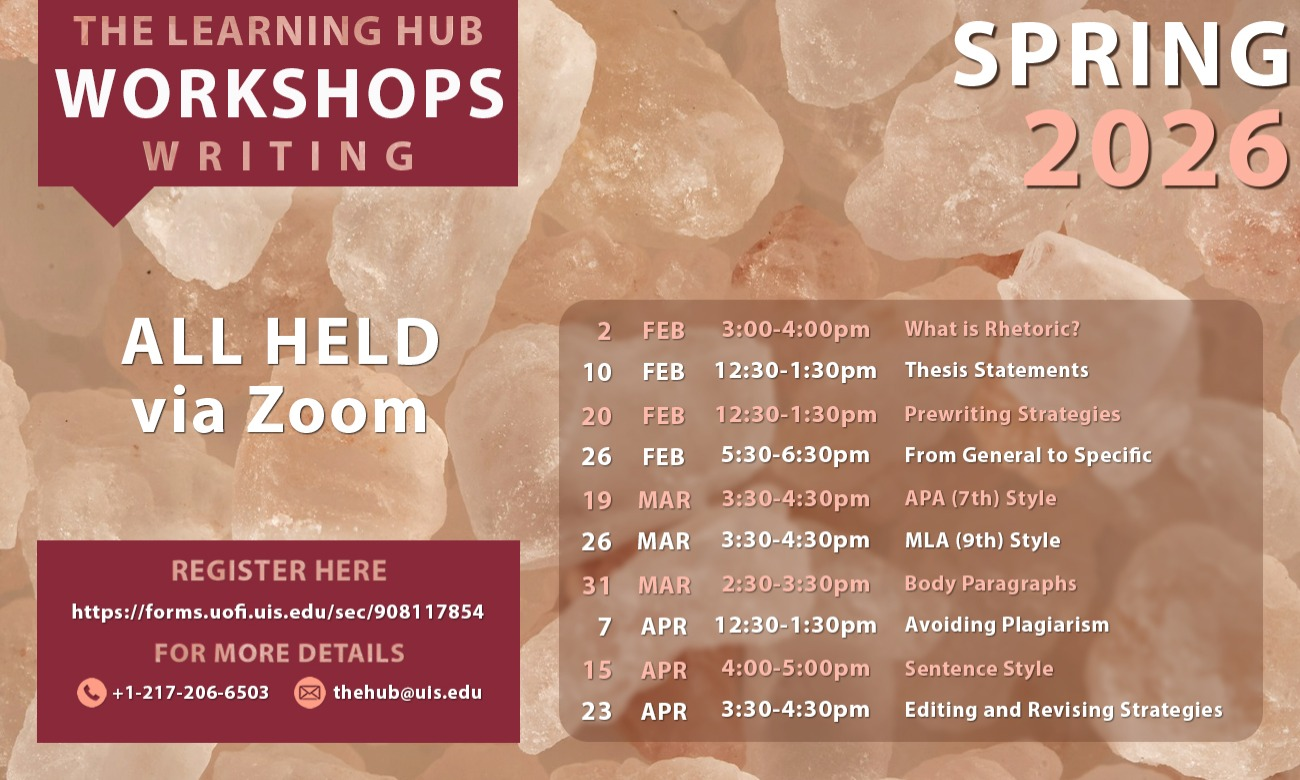 Writing Workshop: APA (7th) Style