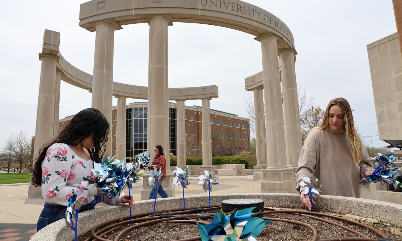 Pinwheel Ceremony for Child Abuse Prevention Month