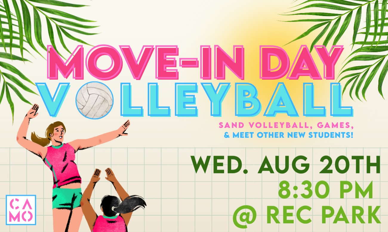 3rd Annual Move-In Day Volleyball & Games