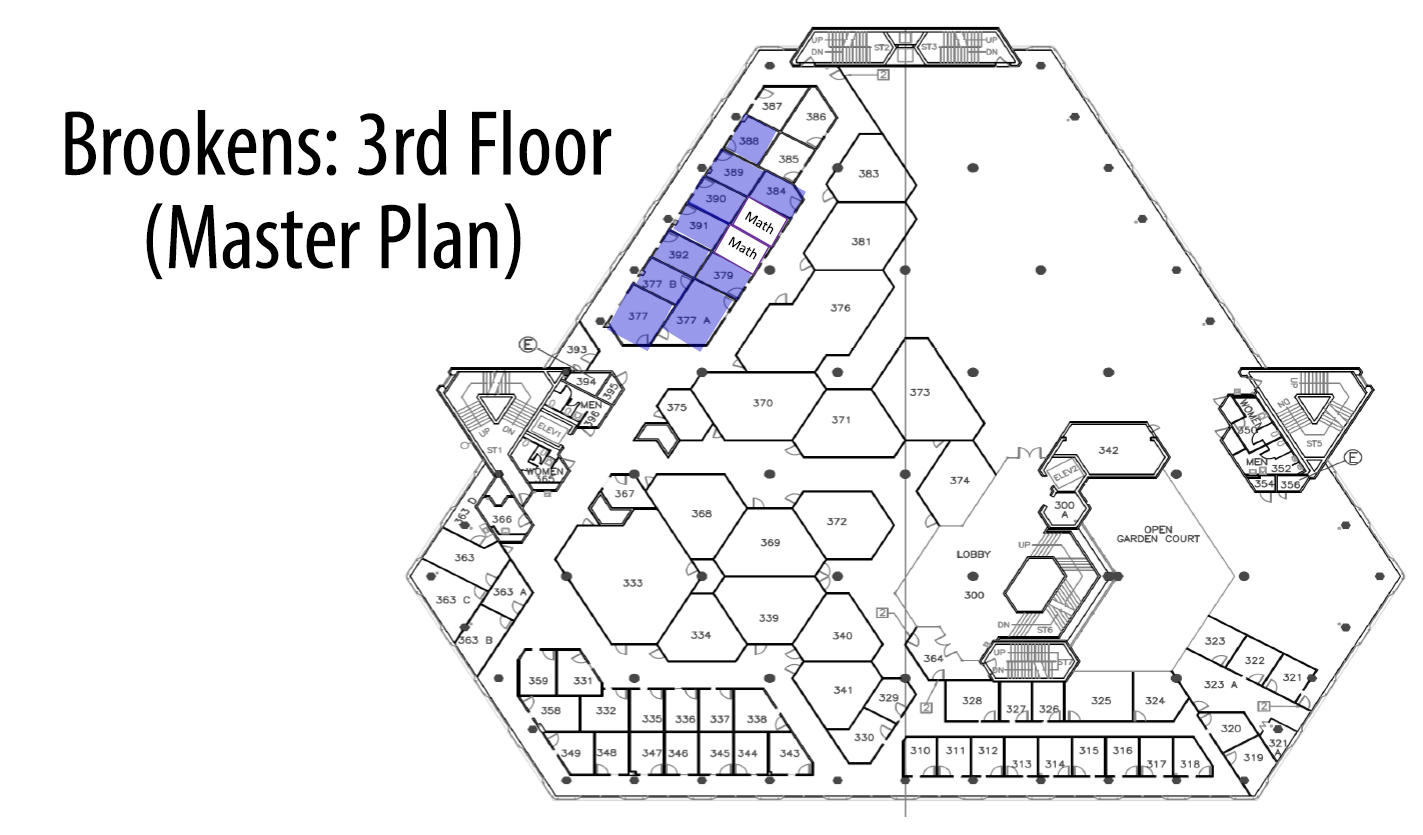 Brookens 3rd Floor Master Plan - Math and Philosophy