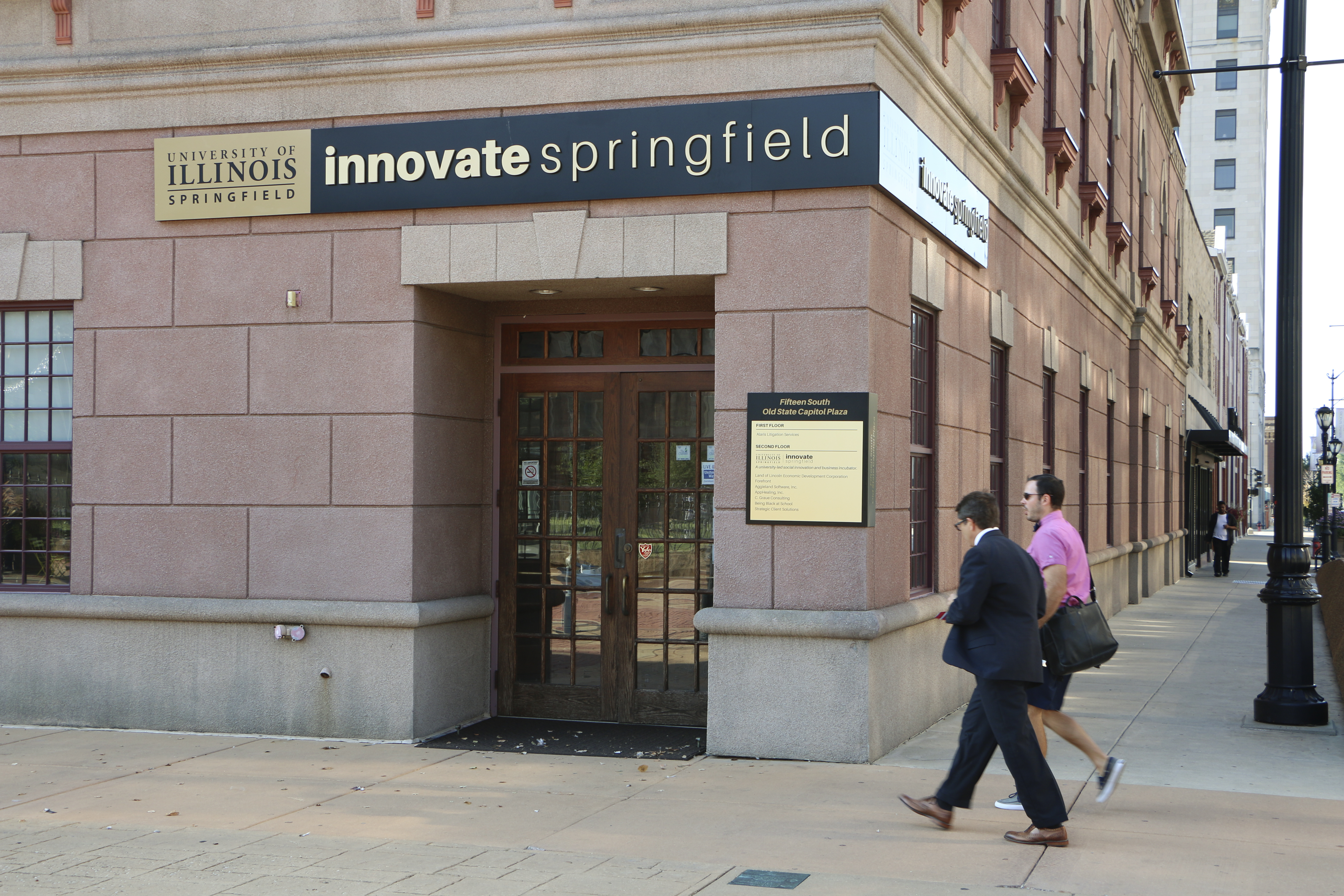 The outside of the Innovate Springfield building