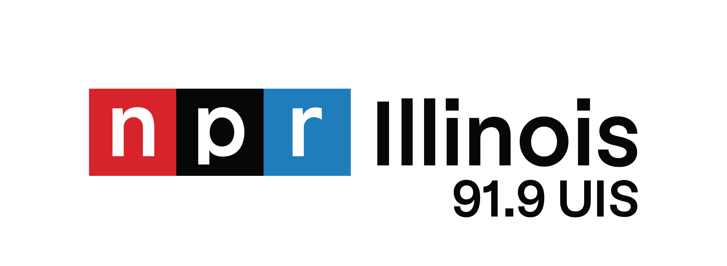 NPR Illinois Logo with text NPR Illinois 91.9 UIS