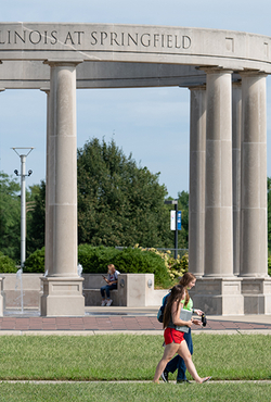 Students on quad