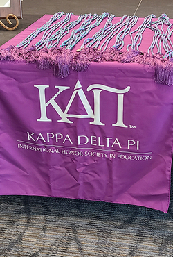 Kappa Delta Pi banner