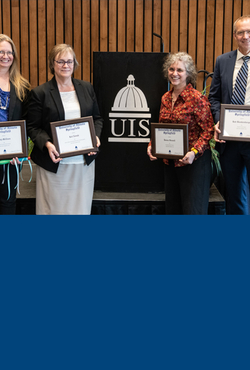 Faculty holding awards