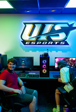 Students in Esports arena