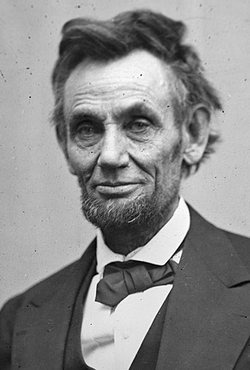 Former USA President Abraham Lincoln 