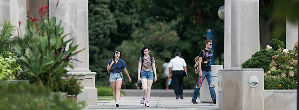 Students Walking