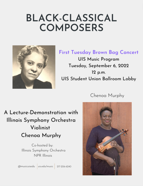 Black Classical Composers Event Flier