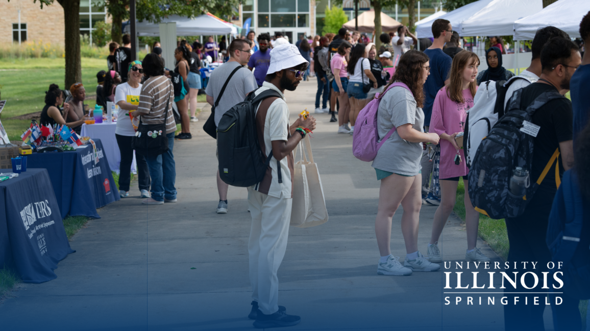 Students at the Involvement Fair