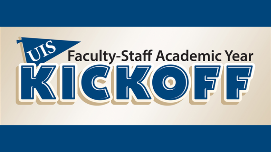 UIS Faculty-Staff Academic Year Kickoff logo.