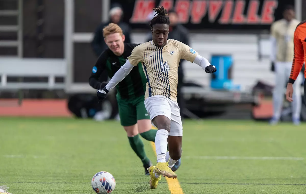 Anton Aduwa Emovon playing soccer