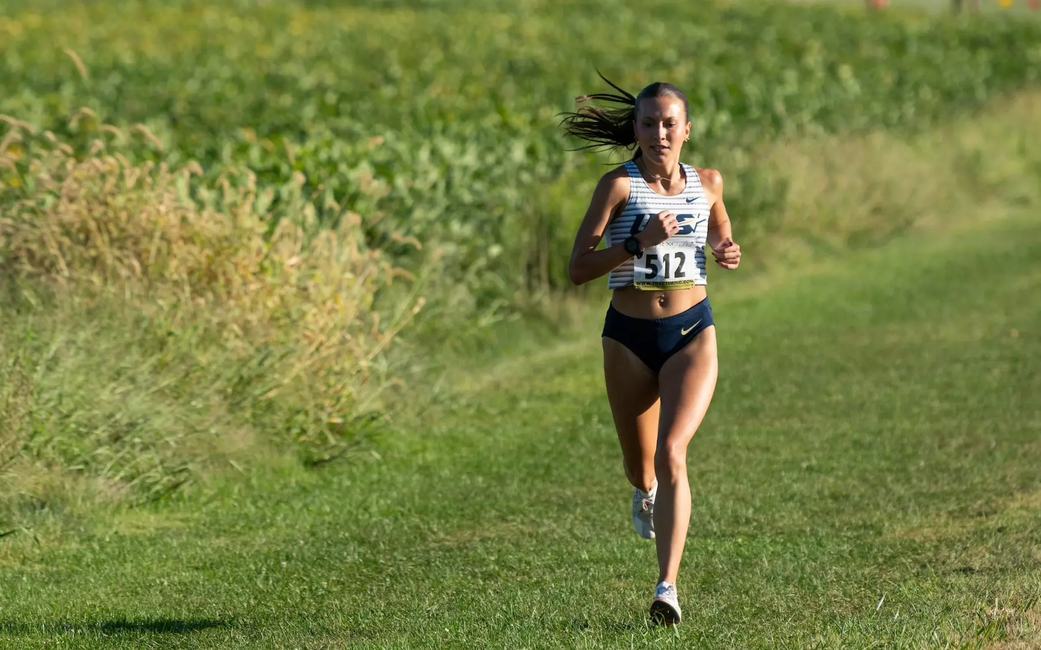 #512 Maddie Miller. UIS Prairie Star Cross Country Invitational Friday, September 6, 2024