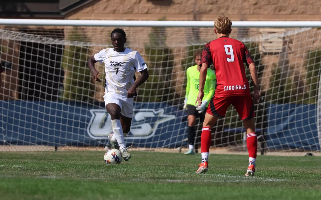 Mahomet Doucoure playing soccer