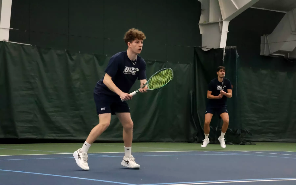 Kai Van-Roon playing doubles